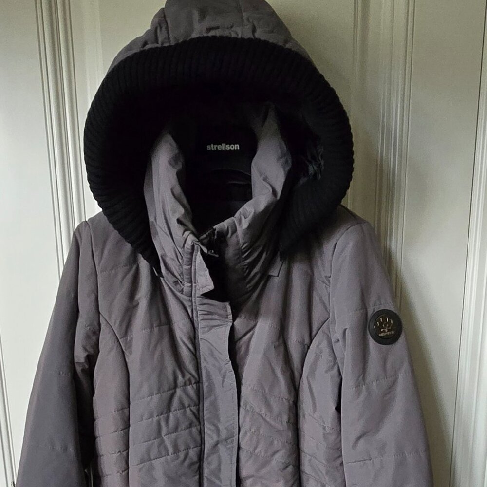 Oppenheimer Gray Hooded Parka